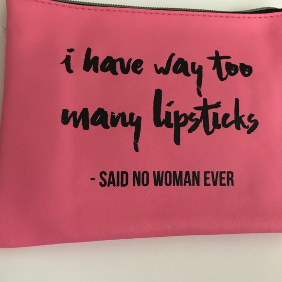 New Clutch Makeup Case iPhone Case Pink Barbie Pink - Picture 2 of 8